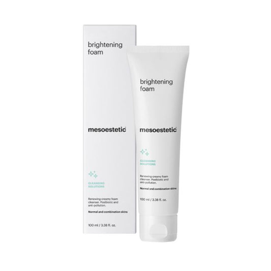 mesoestetic brightening foam